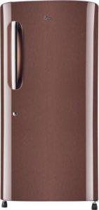 LG Single Door 4 Star Refrigerator Amber Steel GL B221AASX