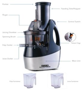 Usha Nutripress CPJ362F - Best slow juicer in India