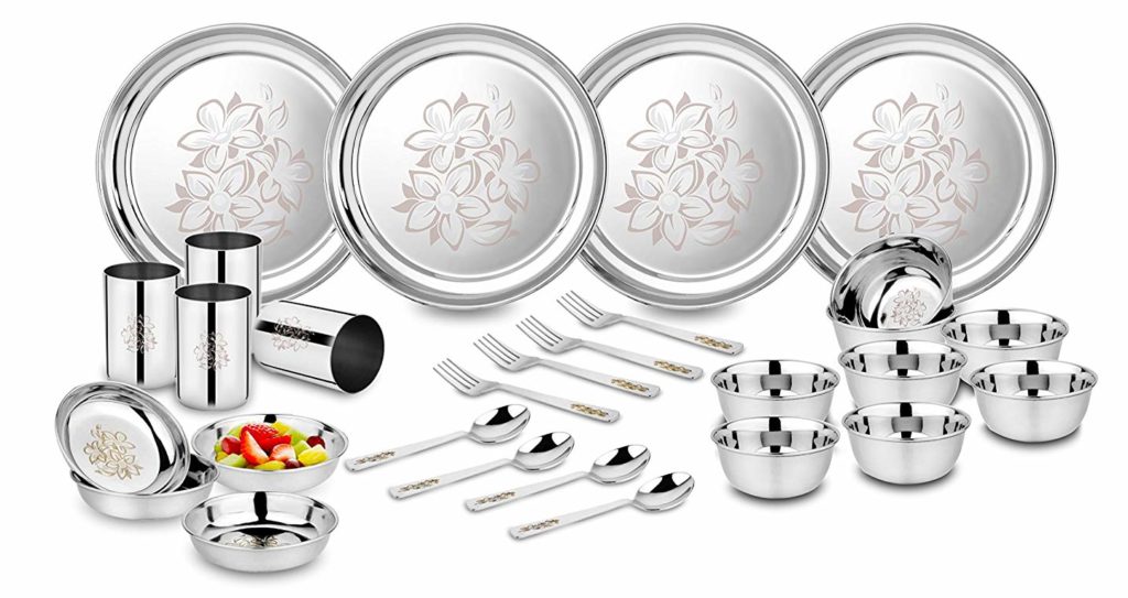 Classic Essentials Stainless Steel Dinner Set Review