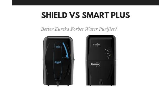 Eureka Forbes Aquasure Smart Plus vs Shield