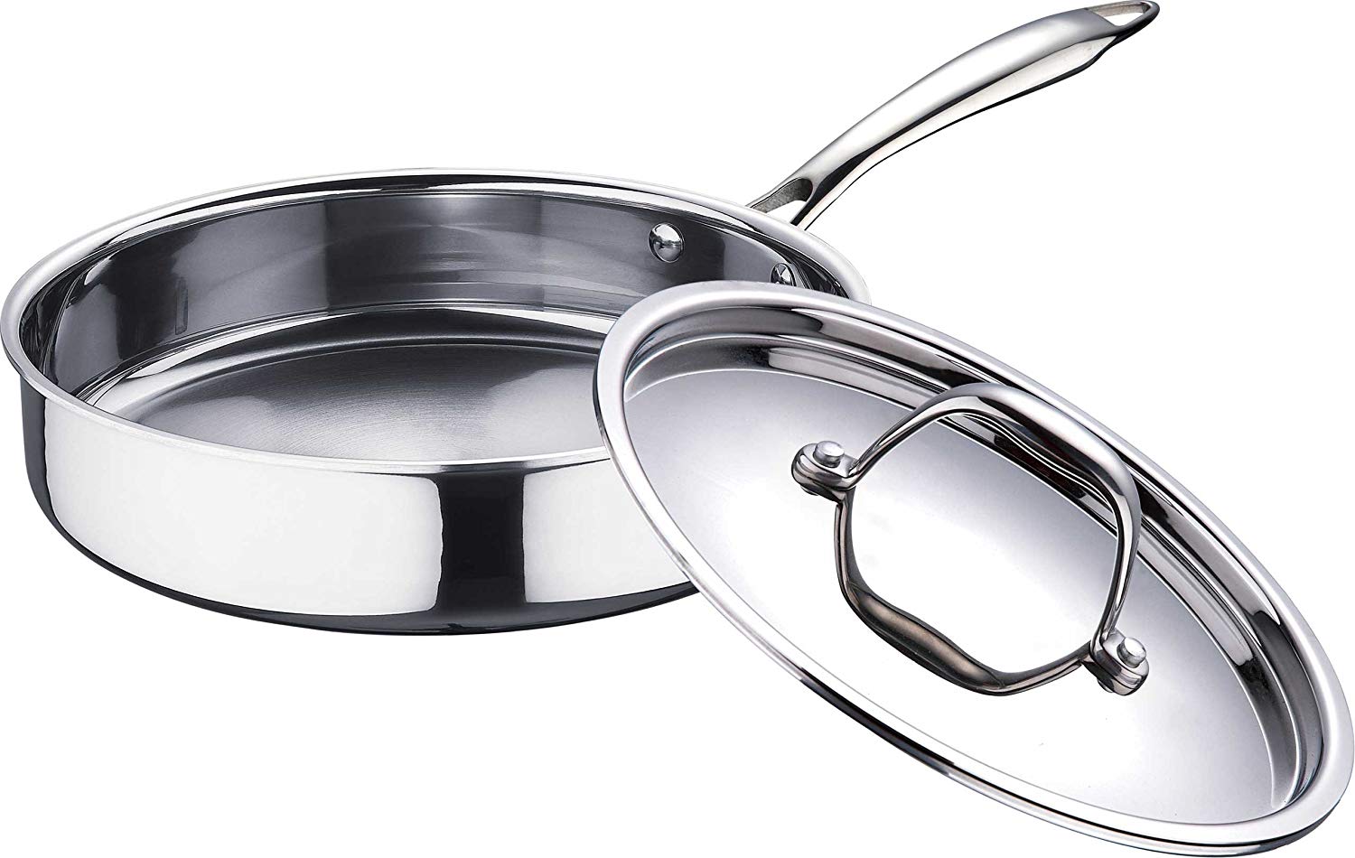 Bergner Argent Stainless Steel Frypan with Lid Review India
