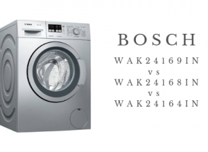 Bosch WAK24168IN vs WAK24164IN vs WAK24169IN Washing Machine Comparison