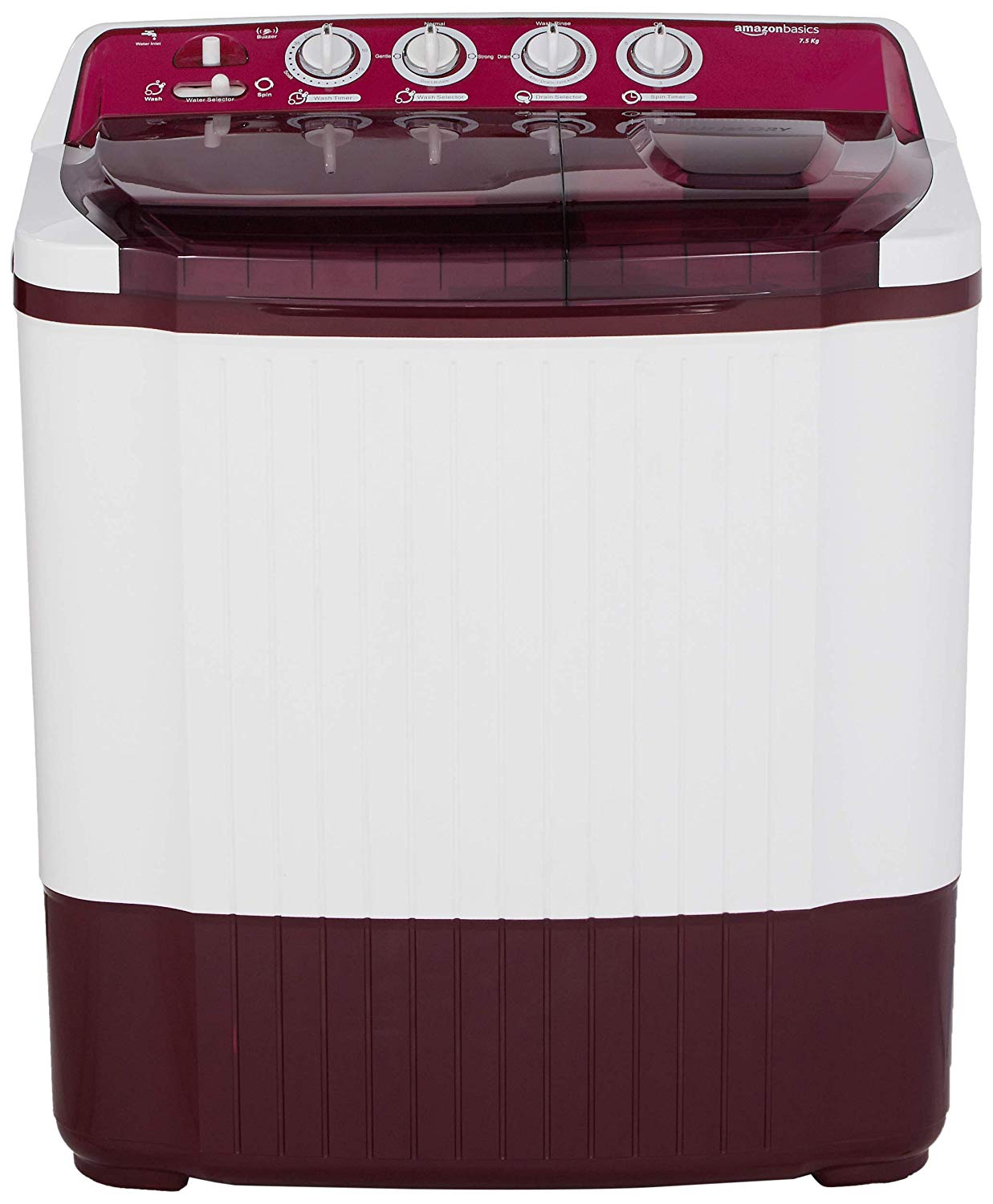 AmazonBasics Burgundy Washing Machine Review