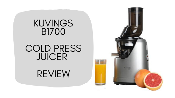 Kuvings B1700 Slow Juicer Review