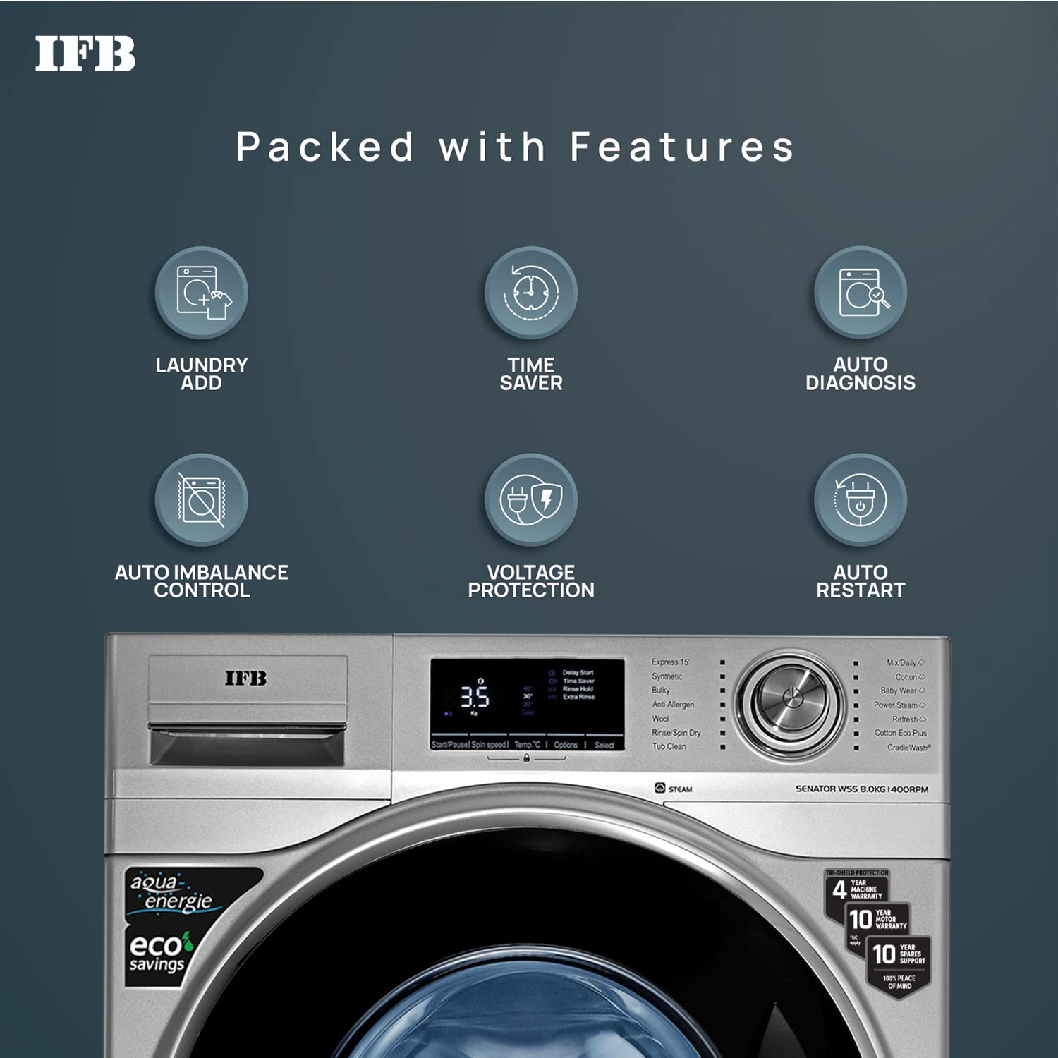 IFB EXECUTIVE PLUS VX - Bosch vs IFB Washing Machine India
